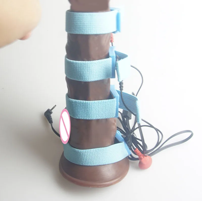 Electric Shocker Penis Ring,BDSM Electro Shock Sex Cockring,E stim E-stim Estim Cock Rings,Electrostimulator Electrostimulation