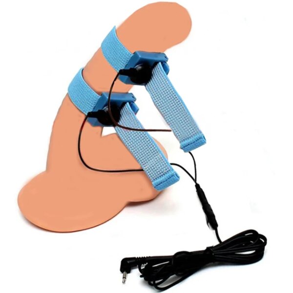 Electro Sex Electrosex Penis Cock Ring,BDSM Electric Cockring,Electrostimulation Masturbator Men,E stim Masturbation,E-stim