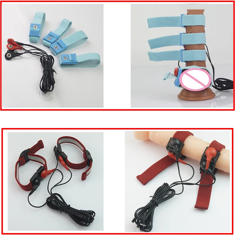Electro Sex Electrosex Penis Cock Ring,BDSM Electric Cockring,Electrostimulation Masturbator Men,E stim Masturbation,E-stim