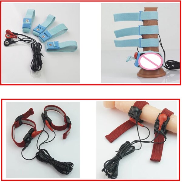 Electro Sex Electrosex Penis Cock Ring,BDSM Electric Cockring,Electrostimulation Masturbator Men,E stim Masturbation,E-stim