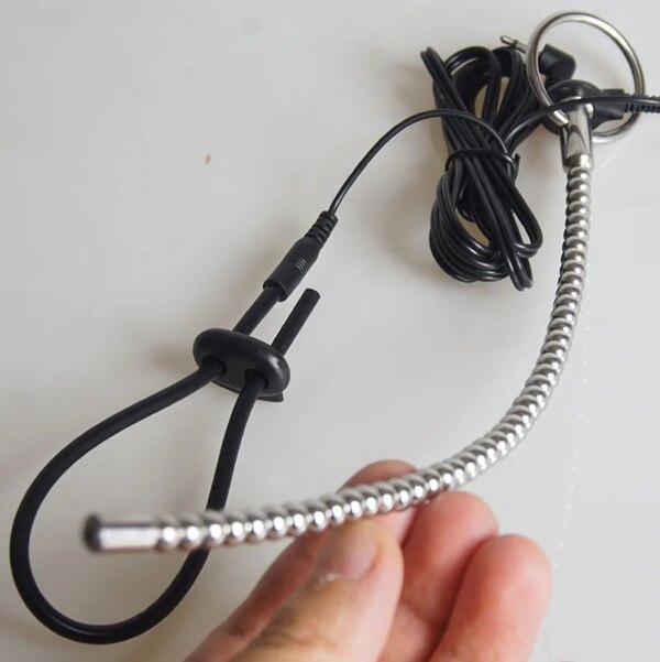 Electro Shock BDSM Anal Butt Plug Stimulators,Electric Cock Ring Sex Toys,E stim Estim Penis Plug Sounding,Electrostimulator