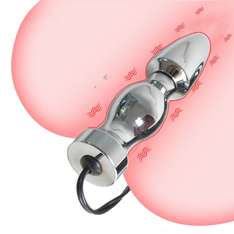 Electric Shocker Nipple Clamps,BDSM Electro Shock Anal Butt Plug,E stim Estim Sex Toys,Electrostimulation Electrostimulator