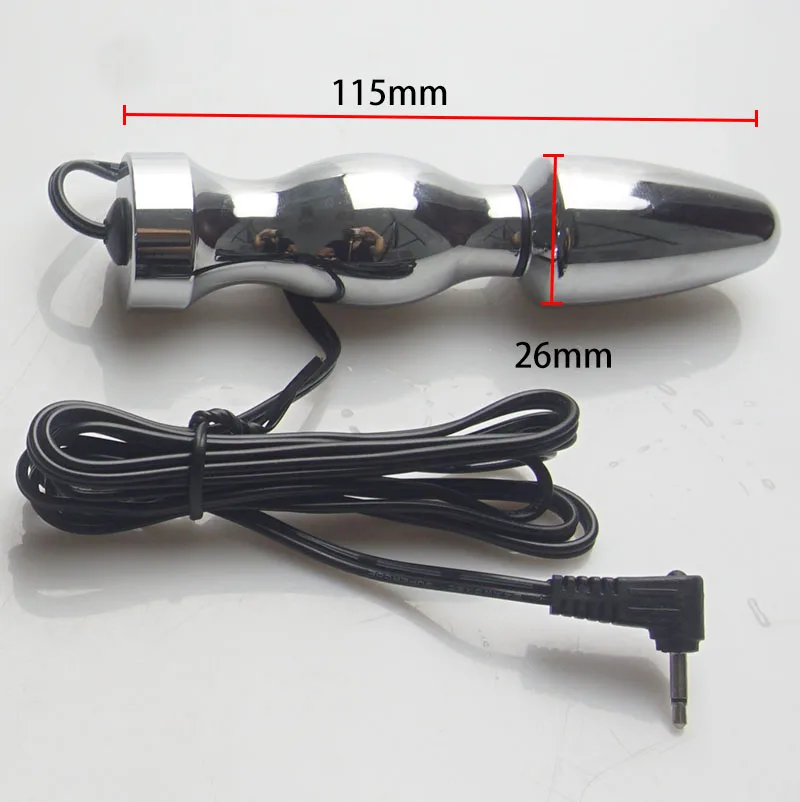 Electric Shocker Nipple Clamps,BDSM Electro Shock Anal Butt Plug,E stim Estim Sex Toys,Electrostimulation Electrostimulator