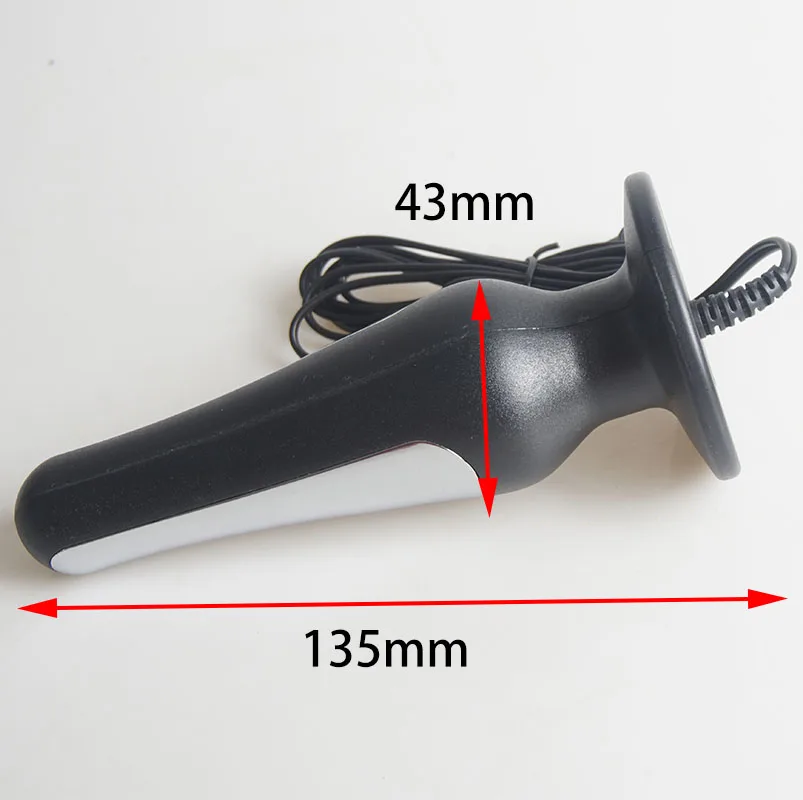 Electro Shock Anal Butt Plug,Electric Shocker Buttplug,Electrostimulator Electrosex Electroshock Sex Toys,Estim E stim Dildo