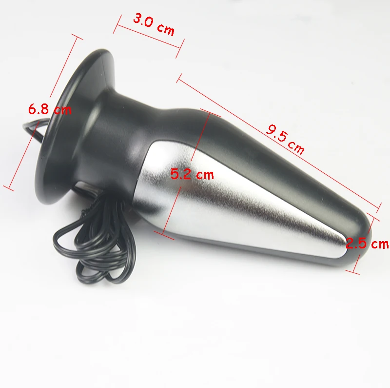 Electrosex Anal Plug,E -Stim Electro Stimulation,Electricity Accessories Vaginal Butt Plugs Prostate Massage,BDSM Sex Toys