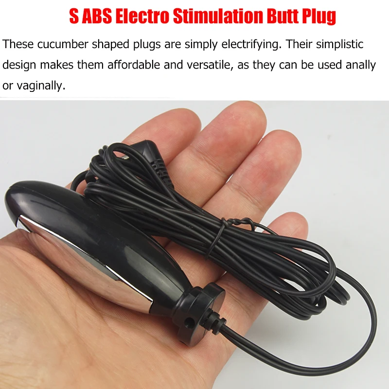 Electrosex Anal Plug,E -Stim Electro Stimulation,Electricity Accessories Vaginal Butt Plugs Prostate Massage,BDSM Sex Toys