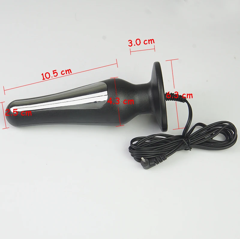 Electrosex Anal Plug,E -Stim Electro Stimulation,Electricity Accessories Vaginal Butt Plugs Prostate Massage,BDSM Sex Toys