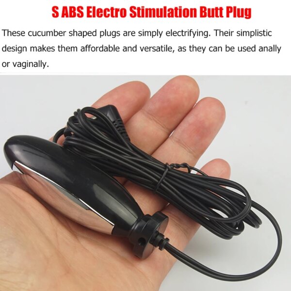Electrosex Anal Plug,E -Stim Electro Stimulation,Electricity Accessories Vaginal Butt Plugs Prostate Massage,BDSM Sex Toys