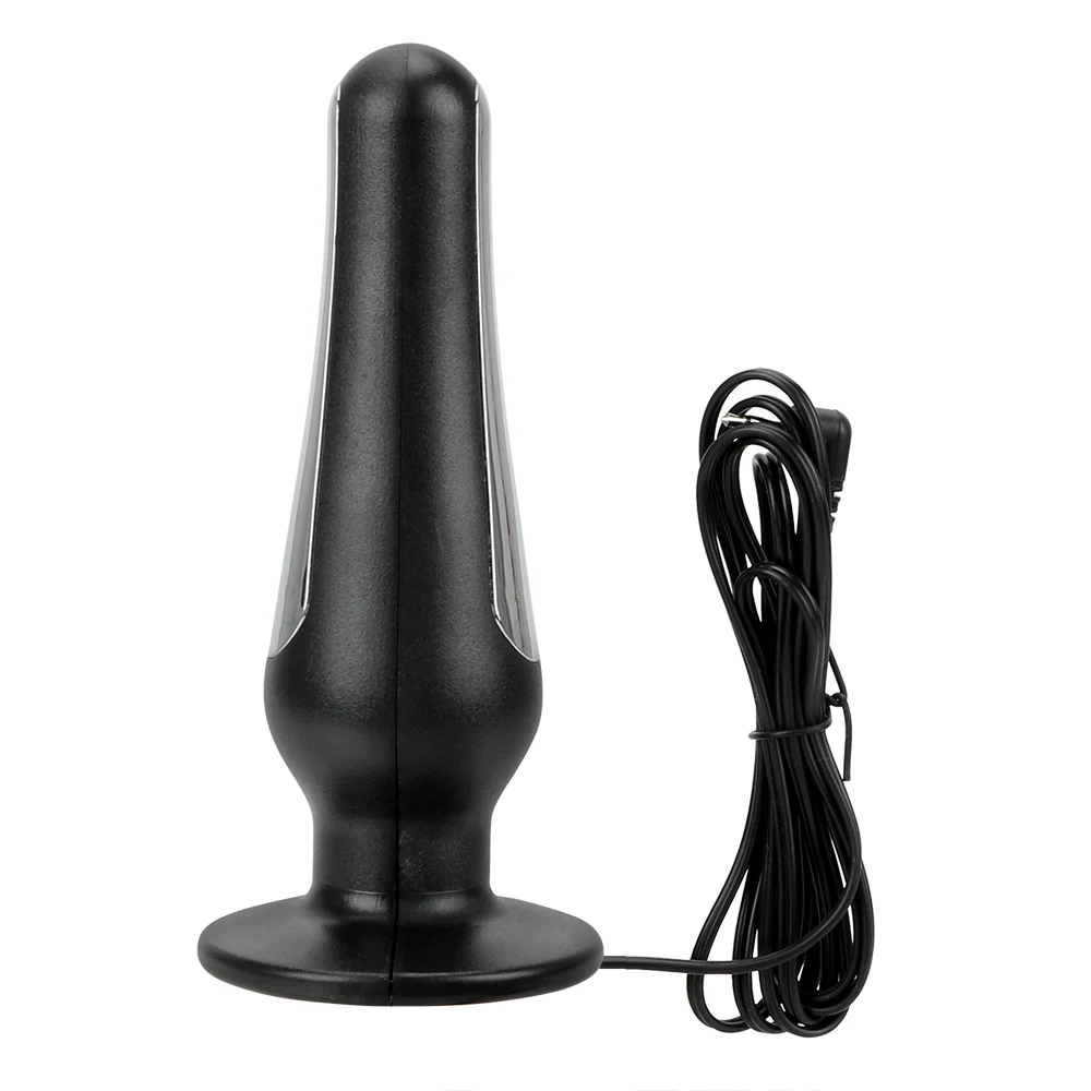 E-Stim Male Masturbator Electric Shock Chastity Cock Cage Ball Stretcher,Electro Stimulation Anal Plug Penis Ring BDSM Sex Tools