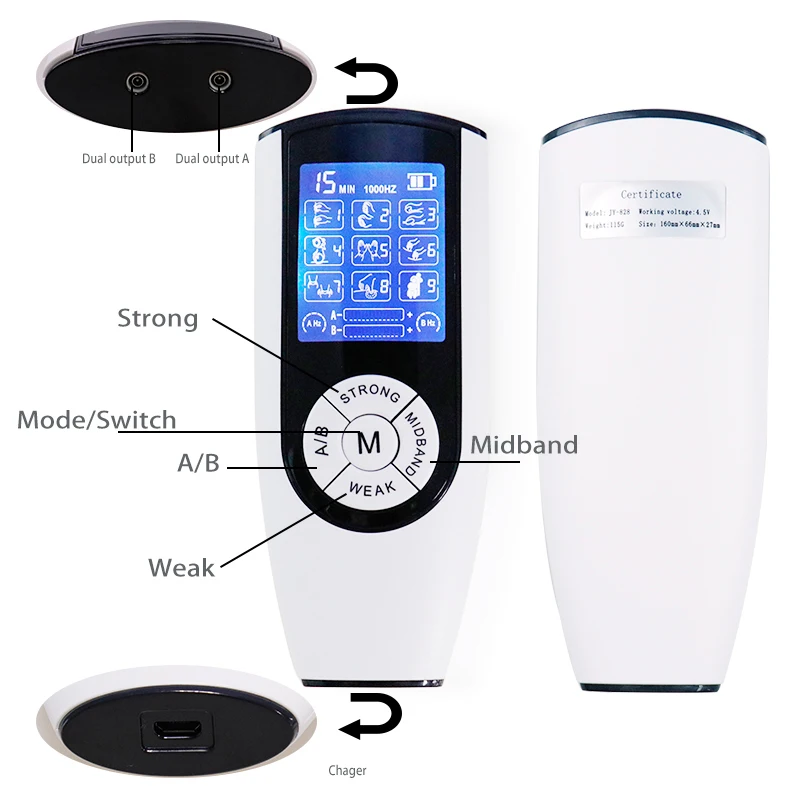 E-Stim Male Masturbator Electric Shock Chastity Cock Cage Ball Stretcher,Electro Stimulation Anal Plug Penis Ring BDSM Sex Tools