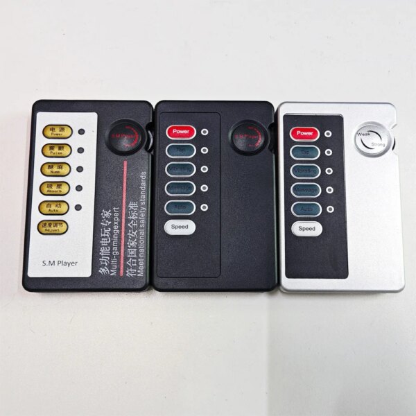 Dual Output Electric Shock Multi-Mode Control Host for Beginner DIY Sex Toys E-stim Power Box Electro Stimulate Therapy Massager