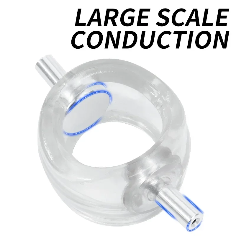 E stim Electrosex Electrostimulation Anal Butt Plug,Electric Shock Penis Cock Ring Clit Stimulator,Electro Sex Cockring,BDSM Toy