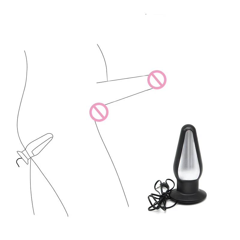 Electro Shock Anal Butt Plug Clit Stimulator Dildo Vibrator E-stim Prostate Massager Expand Anus Vagina Sex Toys For Women Men Electro Shock Anal Butt Plug Clit Stimulator Dildo Vibrator E-stim Prostate Massager Expand Anus Vagina Sex Toys For Women Men