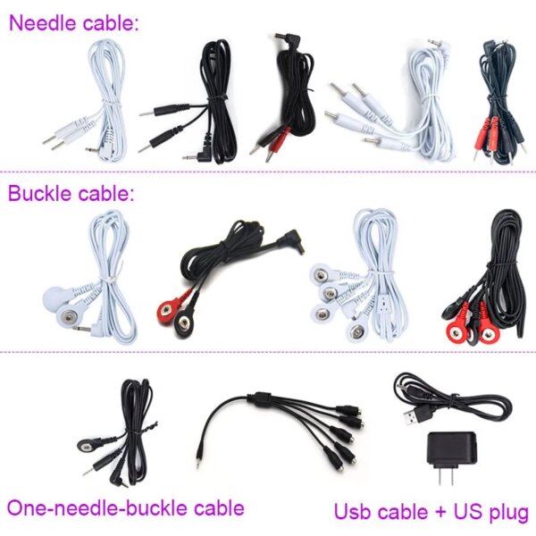 Electric Shock Wire Electro Cable To Connect Stimulation Penis Anal Electrical Set Electric Bdsm Toy E-stim Sex Accessories Line