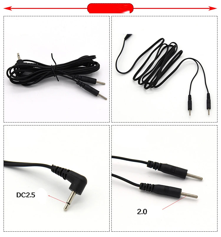 Electric Shock Wire Electro Cable To Connect Stimulation Penis Anal Electrical Set Electric Bdsm Toy E-stim Sex Accessories Line