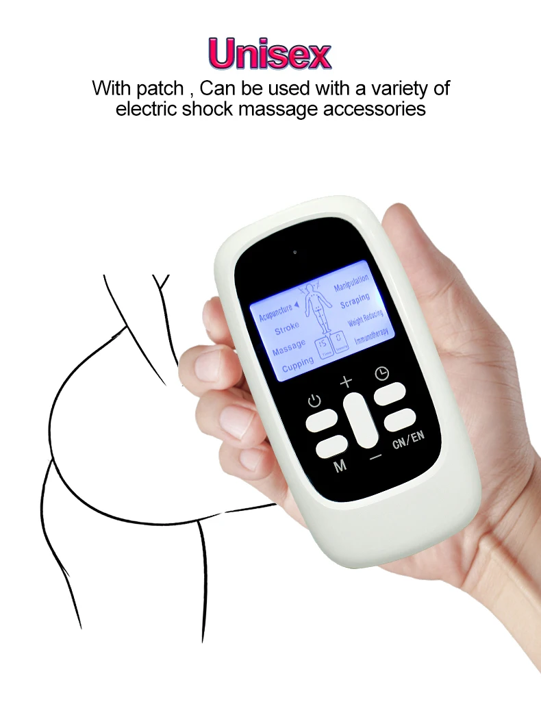 BDSM Electro Shock Nipple Paste Pad Electric Gel Pads E-Stim Breast Enlarger Body Therapy Massage Couple Sex Product Accessories