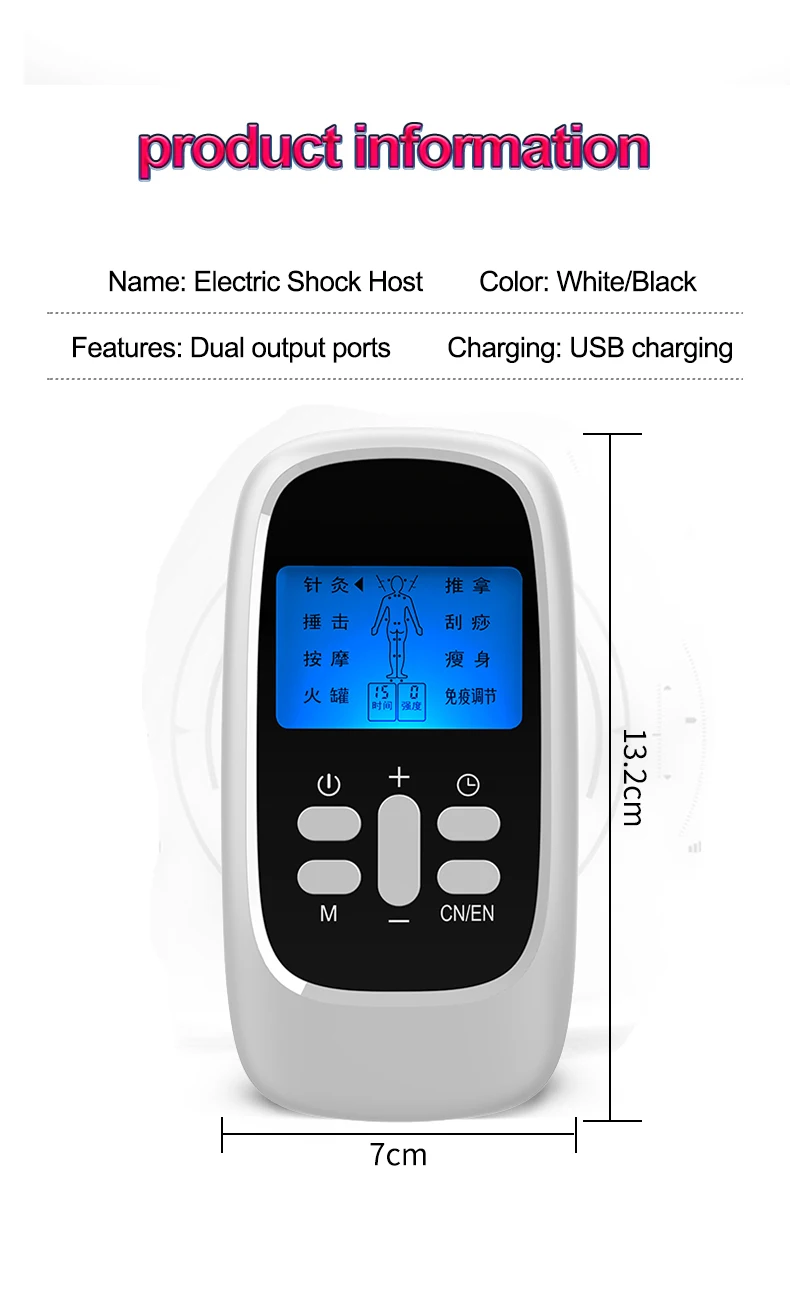 BDSM Electro Shock Nipple Paste Pad Electric Gel Pads E-Stim Breast Enlarger Body Therapy Massage Couple Sex Product Accessories