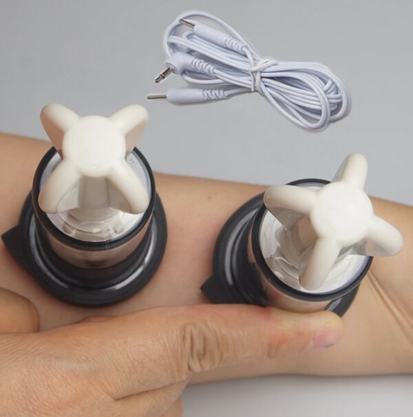 Electro Shock BDSM Sex Toys,Electrosex Nipple Sucker,Electric Shocker Vacuum Pump Stimulation,Estim E stim E-stim for Women