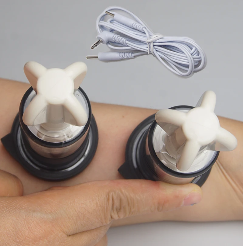 Electro Shock BDSM Sex Toys,Electrosex Nipple Sucker,Electric Shocker Vacuum Pump Stimulation,Estim E stim E-stim for Women