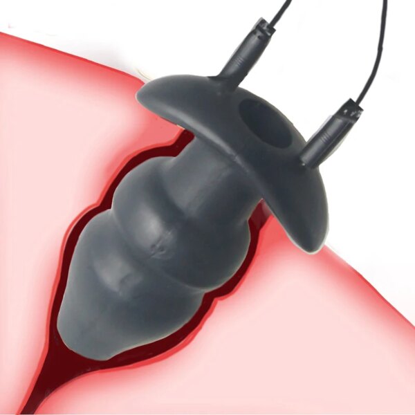 Electric Shocker Anal Butt Plug,Bdsm Electro Shock Sex Penis Cock Ring,Electrosex Electrostimulator,E stim Estim E-stim