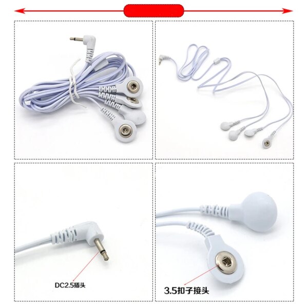 Electric Shock Wire Accessories Electrical Stimulation Cable To Connect Anal Penis  DIY Electro Shock BDSM E-stim Sex Line Toys