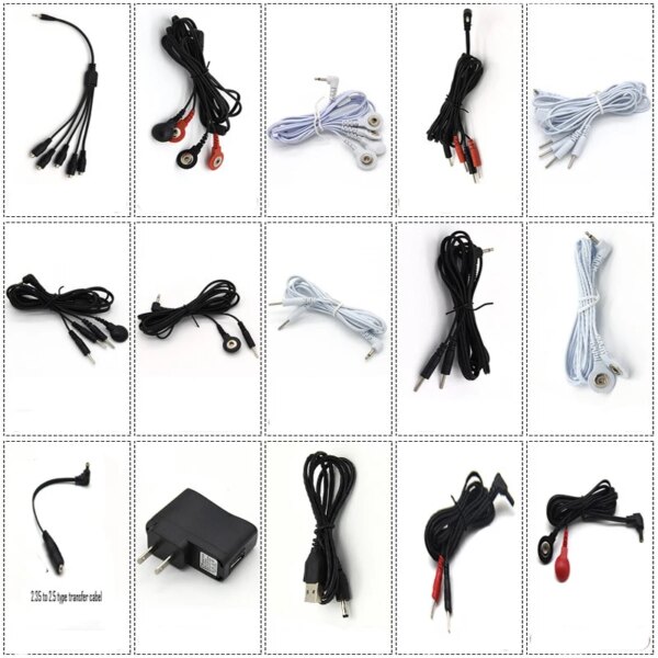 Electric Shock Wire Accessories Electrical Stimulation Cable To Connect Anal Penis  DIY Electro Shock BDSM E-stim Sex Line Toys