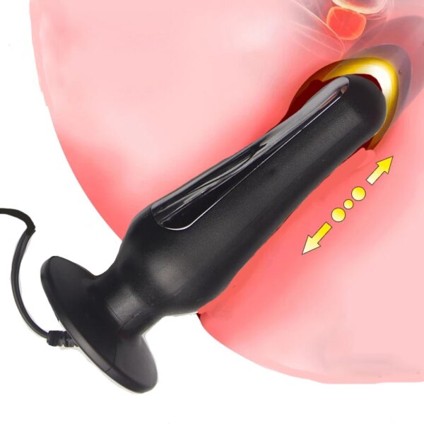 E stim Anal Butt Plug,Electrostimulation Electrosex Cock Ring,Electric Shock Penis Cockring Stimulation,BDSM Electro Sex Toys