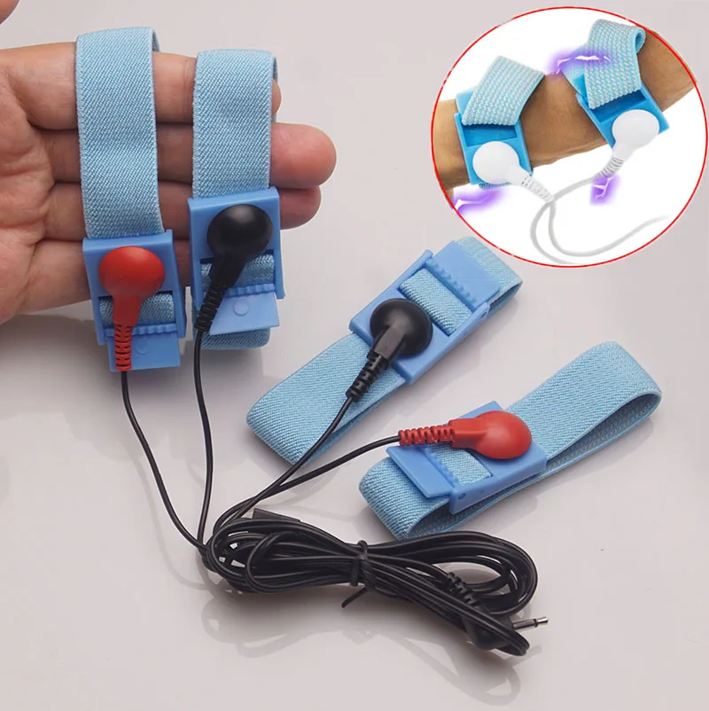 E stim Anal Butt Plug,Electrostimulation Electrosex Cock Ring,Electric Shock Penis Cockring Stimulation,BDSM Electro Sex Toys