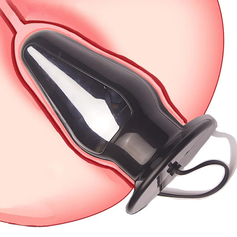 BDSM Electro Shock Anal Butt Plug,Electric Shocker Dildo,E stim Estim E-stim Stimulation,Electrostimulator Electrosex Sex Toys