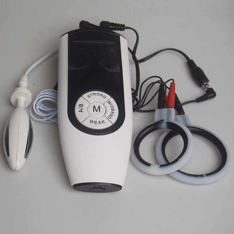 Electric Shock Penis Cock Ring,Bdsm Electro Shocker,Electrostimulator Electrosex Stimulation Sex Toys,Estim E stim Electroshock