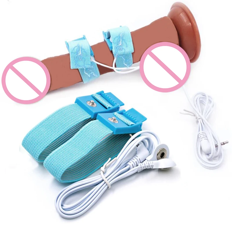 Electro Sex for Men,E stim Chastity Cage,Electric Shock BDSM Penis Cock Ring,E-stim Cockring,Electrosex Electrostimulation