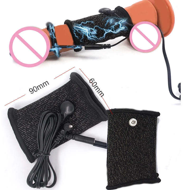 Electro Sex for Men,E stim Chastity Cage,Electric Shock BDSM Penis Cock Ring,E-stim Cockring,Electrosex Electrostimulation