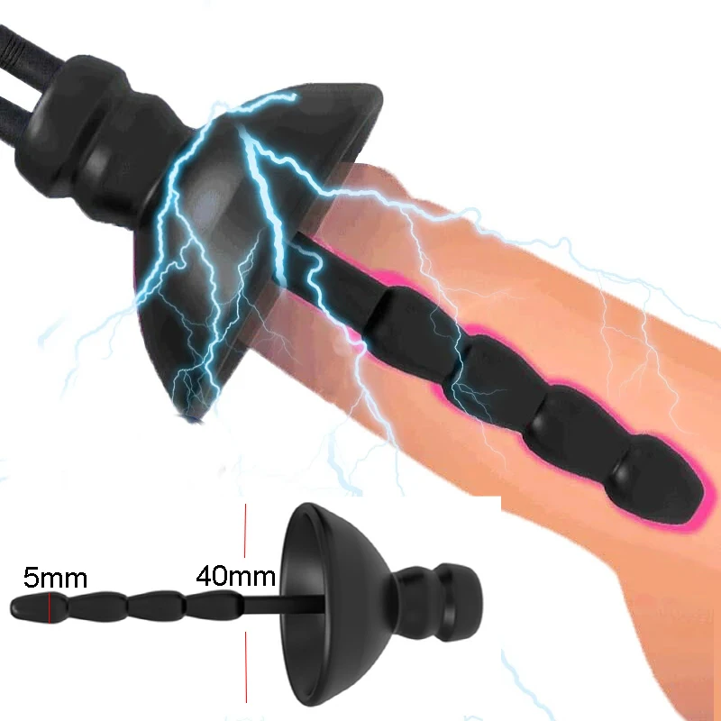 Electro Sex for Men,E stim Chastity Cage,Electric Shock BDSM Penis Cock Ring,E-stim Cockring,Electrosex Electrostimulation