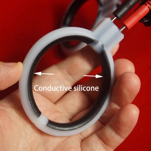Electric Shock Penis Cock Ring,Electrostimulator for Men,E stim Estim,Electro Bdsm Sex Toys,Electrosex Electrostimulation