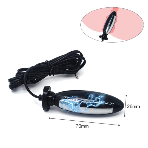 E-Stim Bdsm Toys Electro Stimulator Anal Shock Electro Sex Nipple Clamps Penis Ring Taser Electric Pad Sex Toys With Current