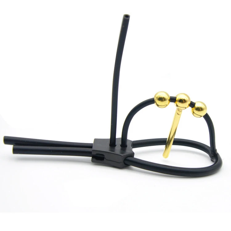 18+ Adults Estim Penis Ring,Electric Shock Bdsm Cock Sheath Ball Stretcher, Electro Sex Toy For Men,E-Stim GlansTesticle Loops