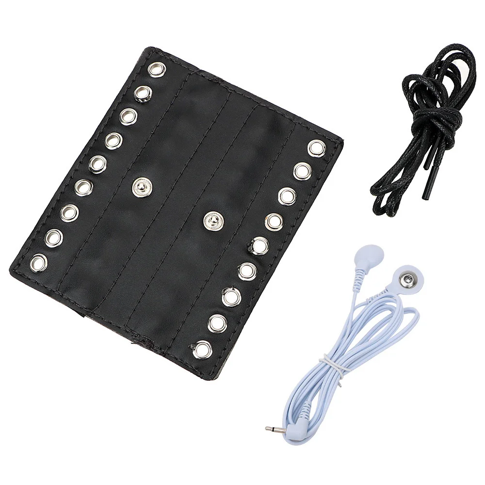 18+ Adults Estim Penis Ring,Electric Shock Bdsm Cock Sheath Ball Stretcher, Electro Sex Toy For Men,E-Stim GlansTesticle Loops