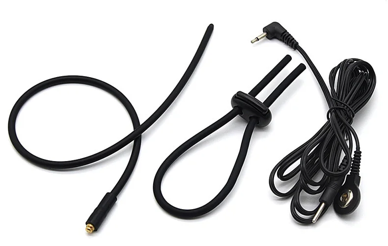 18+ Adults Estim Penis Ring,Electric Shock Bdsm Cock Sheath Ball Stretcher, Electro Sex Toy For Men,E-Stim GlansTesticle Loops
