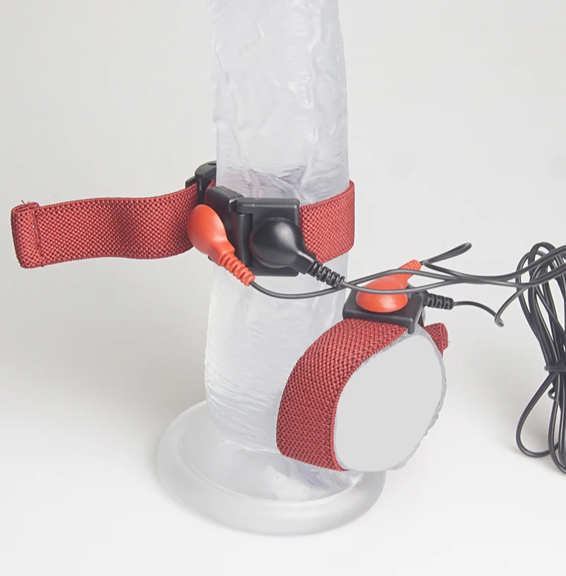 E stim Toys for Men,Electrostimulator Cock Penis Ring Cockring,Bdsm Electro Sex Chastity Cage,Electric Shock Shocker,Estim