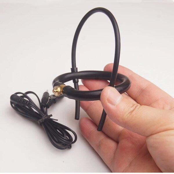 Electro Stimulation Glans Penis Ring,Bdsm Electric Shock Cock Loop,Estim Sex Toys,E-Stim CBT Adult Games,Electrosex Electrodes
