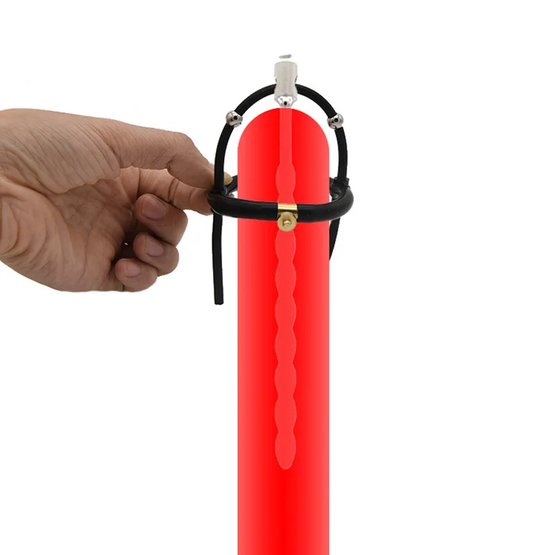 Electric Stimulation Urethral Sound Catheter Dilator Electro Shock Penis Plug Cock Ring E-Stim Bdsm Sex Toy For Men Masturbation