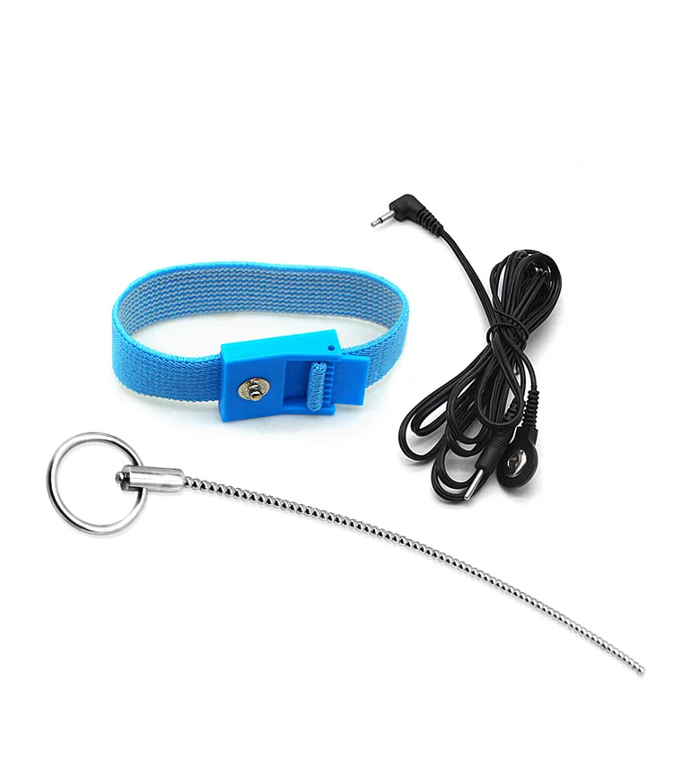 Electric Stimulation Urethral Sound Catheter Dilator Electro Shock Penis Plug Cock Ring E-Stim Bdsm Sex Toy For Men Masturbation