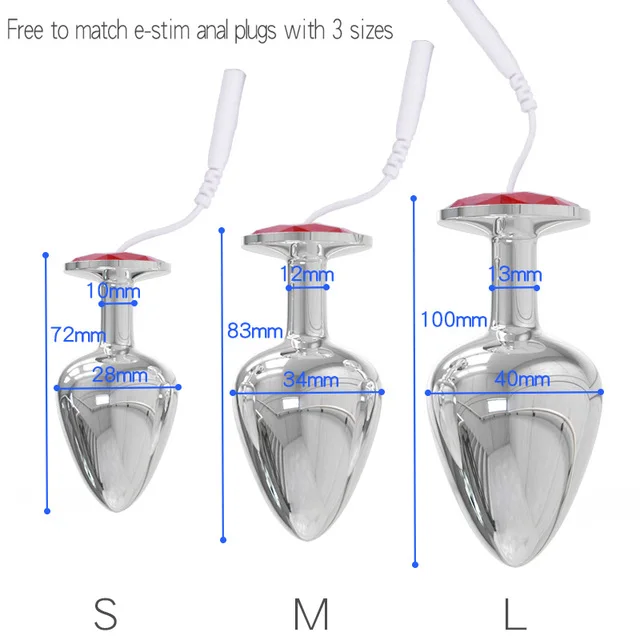 Electric Stimulation Urethral Sound Catheter Dilator Electro Shock Penis Plug Cock Ring E-Stim Bdsm Sex Toy For Men Masturbation
