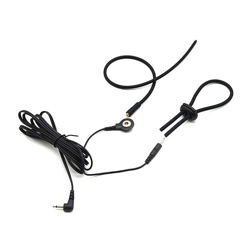 Electric Stimulation Urethral Sound Catheter Dilator Electro Shock Penis Plug Cock Ring E-Stim Bdsm Sex Toy For Men Masturbation