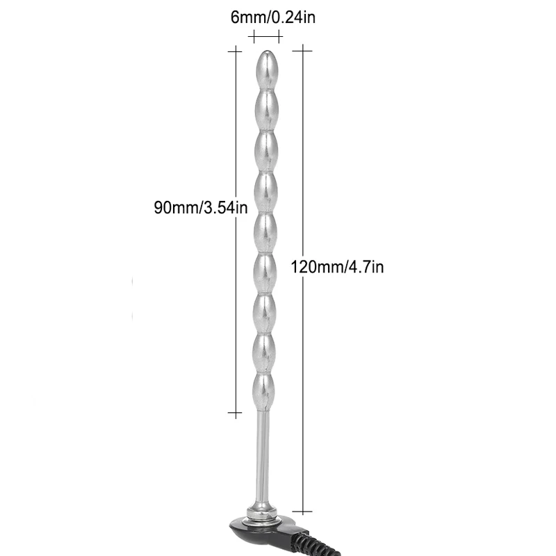 Electric Stimulation Urethral Sound Catheter Dilator Electro Shock Penis Plug Cock Ring E-Stim Bdsm Sex Toy For Men Masturbation