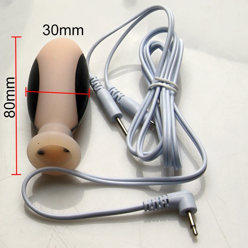 E stim Electrostimulation Estim Anal Butt Plug Dildo,,Bdsm Electro Shock Nipple Sucker,Electric Sex,E-stim,Electrostimulator