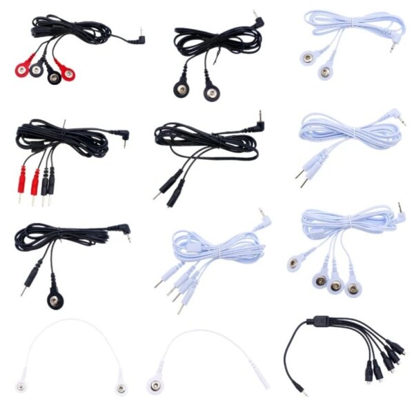 DIY Electric Shock Wire Accessories Electrical Stimulation Cable To Connect Anal Penis  Electro Shock BDSM E-stim Sex Line Toys