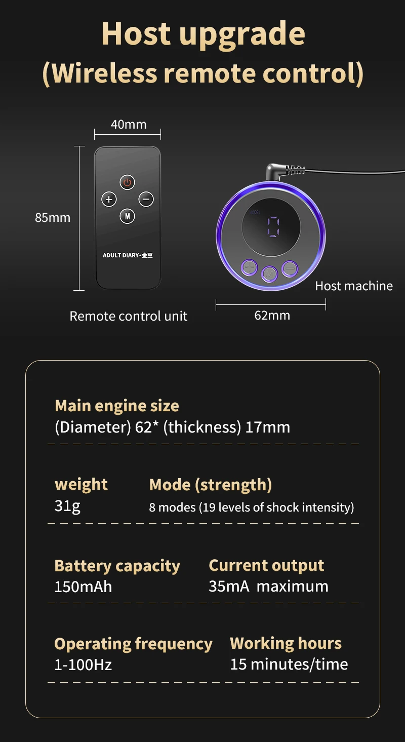 Electric Shock Butt​ Plug,Bdsm Electro Anal Sex Toy,Electrostimulation Electrosex Prostate Massager,E stim Estim Metal Anal Plug
