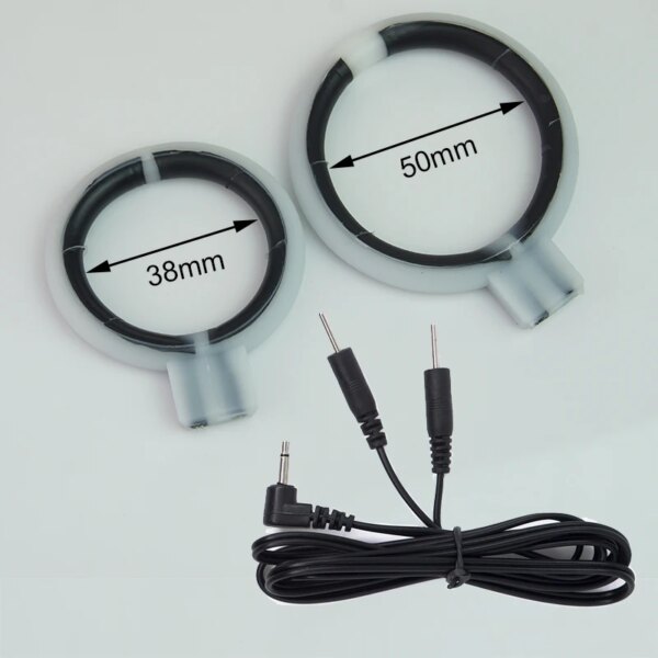 Electro Stimulation Therapy Massager Cock Ring Penis Sleeve,E-stim Urethral Chastity Catheter Sound Dilator,BDSM Sex Toys