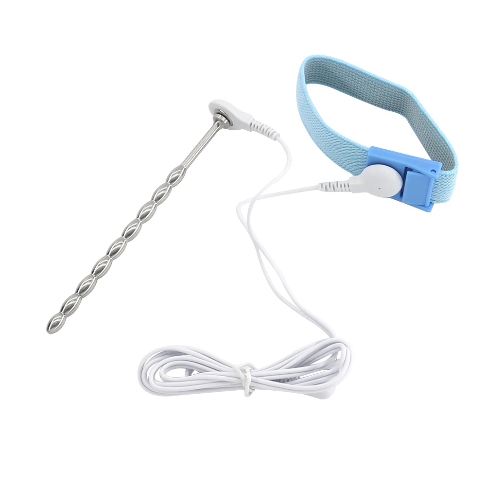 Various Electro Shock Penis Ring,Men Electric Stimulate Urethra Prostate Massage,E-stim Chastity Cage,Cock Extender,Bdsm Sex Toy
